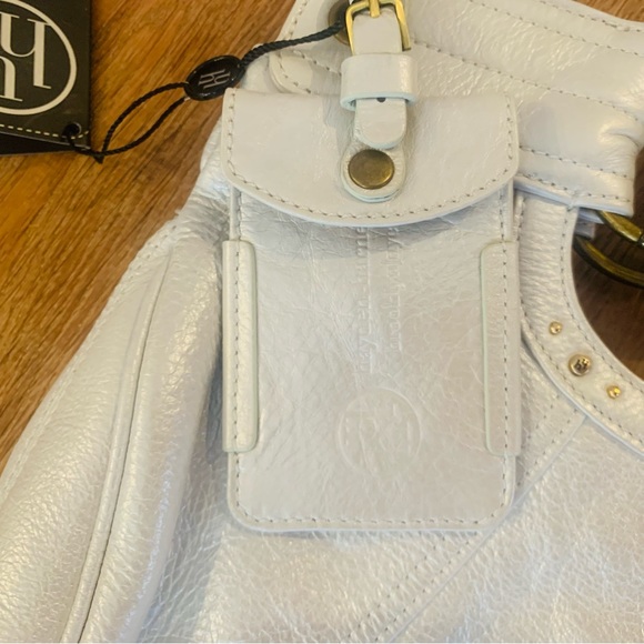 RARE Hayden Harnett White Handbag Mercer Clutch - Picture 12 of 16